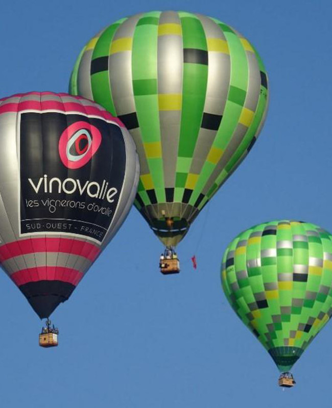 montgolfière proche de Toulouse